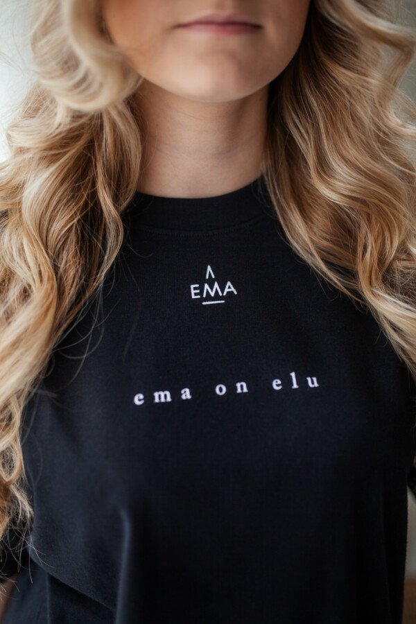 EMA särk / EMA ON ELU / Must - Image 3